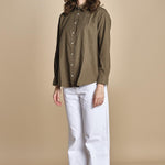 CINEMA camicia con automatici BECH605 ARMY hartford 