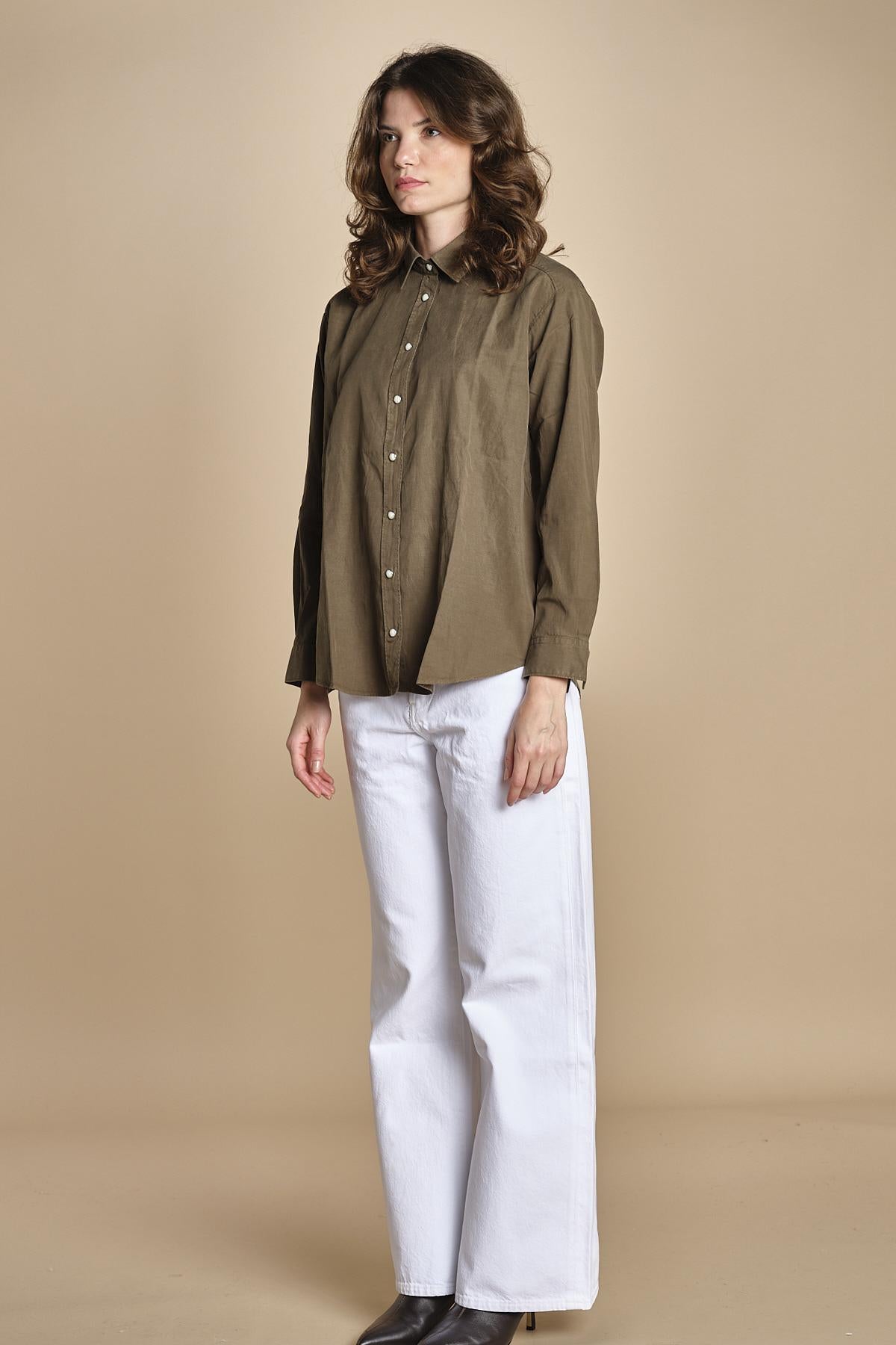 CINEMA camicia con automatici BECH605 ARMY hartford 