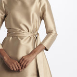 Abito lungo m/l svasato duchesse TV327 11001 co.go 