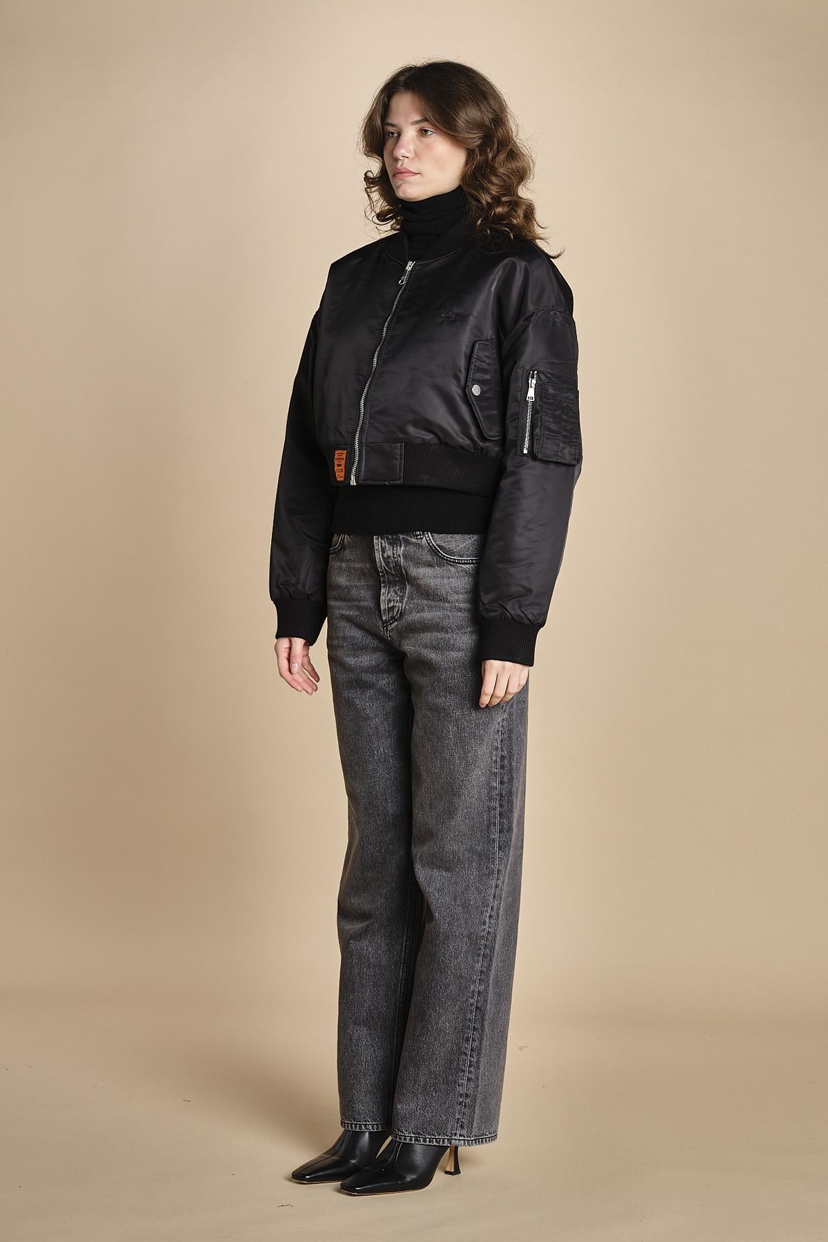 bomber corto BMMAN202F5 BLACK bombers original 