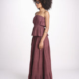 top con elastico PHOEBE WINE christianzen 