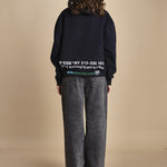 felpa con cappuccio ICE ICE NAVY ZERMATT apres surf 