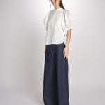 Camicia intarsio FELICE 6eva04-V09829 ECRU vanessa bruno 