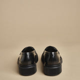 mocassino liscio 159 BLACK adieu 