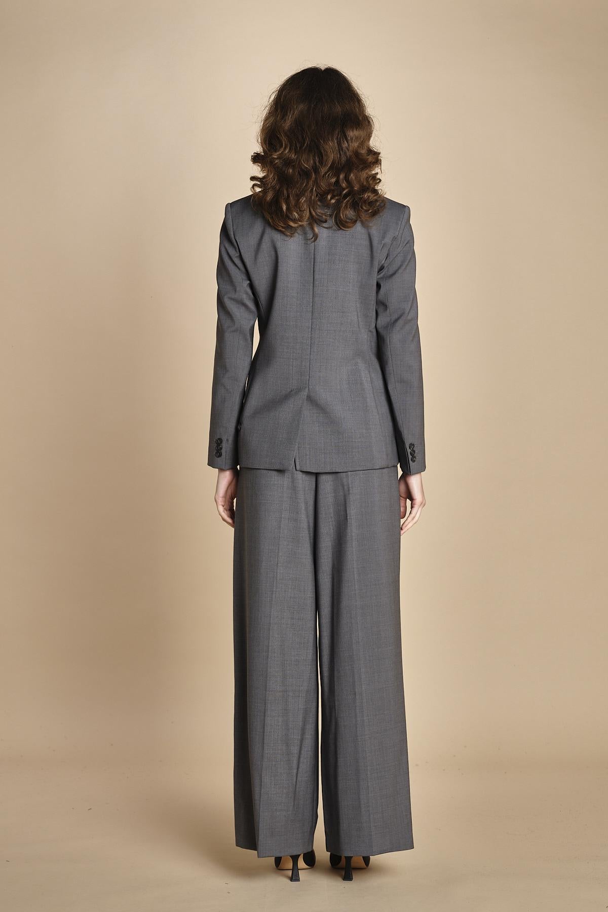 doppiopetto tela lana ORNATI 2525046012600 GRIGIO weekend maxmara 