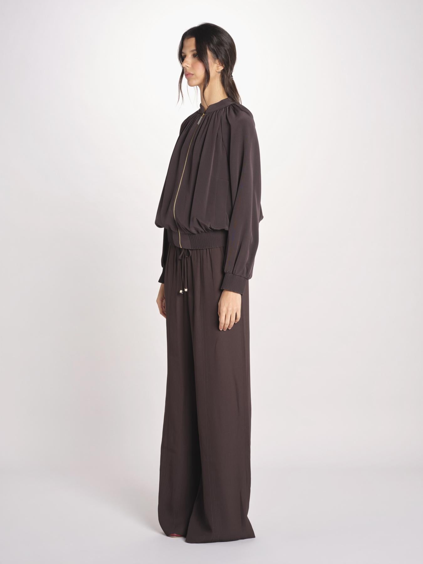bomber in satin JF009669 COCOA 1204 joseph 