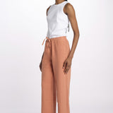 FRANCINE PANTALONE COULISSE LL 99 W by fam. FRANCINE SAND fam 