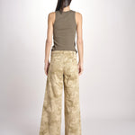 pantaloni camouflage KATHERINE MJD217_A02012 BEIGE CAMOUFLAGE jejia 