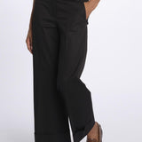 Pantalone MELODIA cropped risvolto MELODIA65254 3 quelledue 
