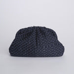 GAME clutch pochette intrecciata GAME CLUTCH NAVY maria la rosa 