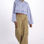 Pantalone  con tasconi RYAN PANT KHAKI jejia 