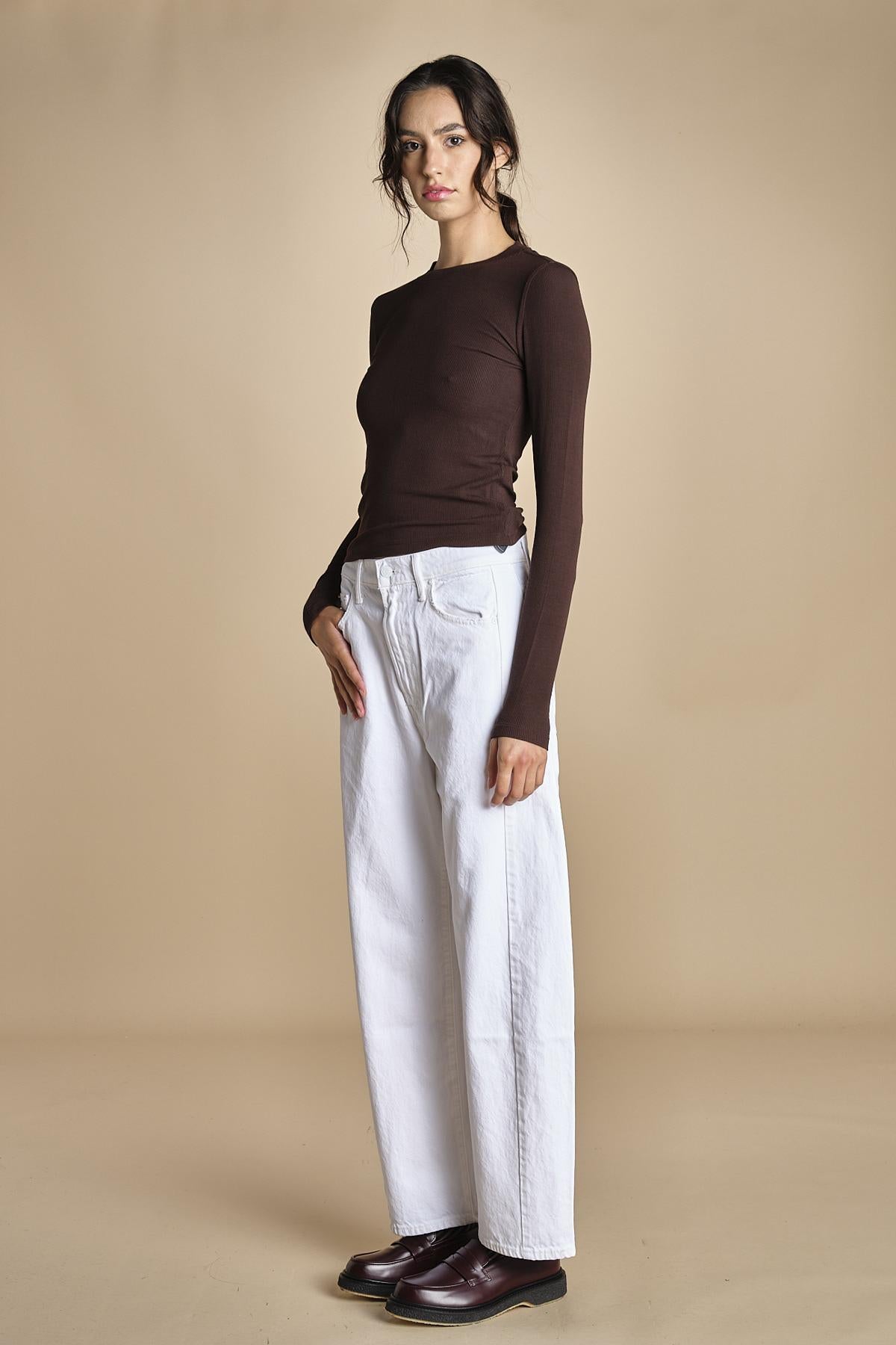 THE FULL PIPE ANKLE denim banana 11326 1378 mother 