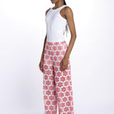 Pantalone LUPY PANT fiori R25009 EYELETRED sundress 