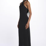 abito con intreccio 41206-412 NERO federica tosi 