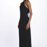 abito con intreccio 41206-412 NERO federica tosi 