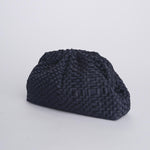GAME clutch pochette intrecciata GAME CLUTCH NAVY maria la rosa 