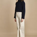 denim over FLEURE WF GREIGE fam 