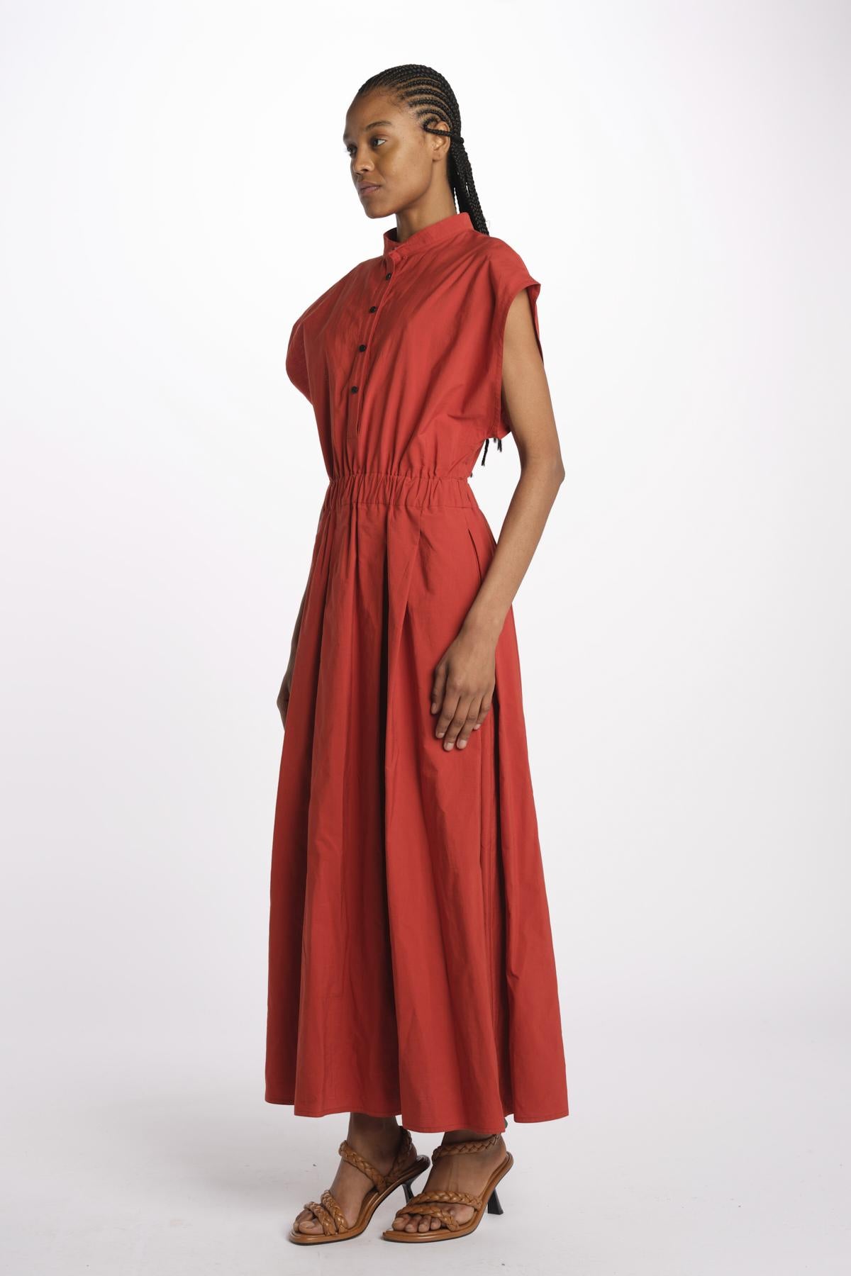 2125 chemisier di cotone 2125 TERRACOTTA dusan 