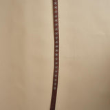 cintura con borchie fiore 3003 BRUCIATO milaura 