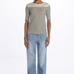 T-shirt MIAS manica 3/4 a righe MIAS51 T1546 STA bellerose 