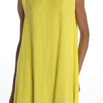 Abito lungo limone 1622 SAFFRON dusan 
