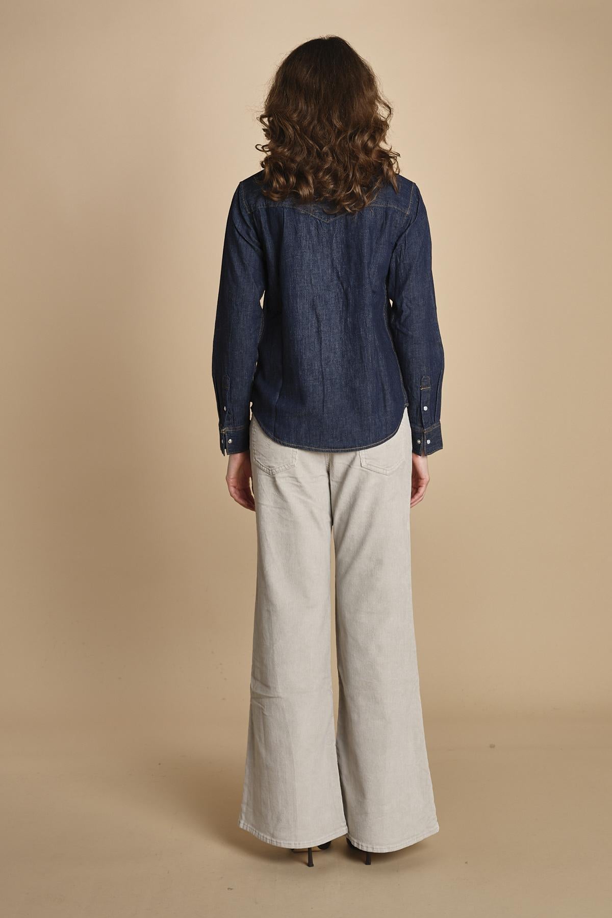 camicia in denim ICONIC WESTERN 16786 0101 levi's 