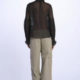 TANDY camicia nera a pois oro WWSH00582 NERO ORO zadig & voltaire 