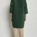 Cappotto ricamato 20C 1PRE CT32EMB GREEN marit ilison 