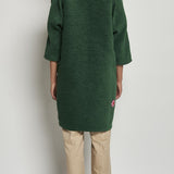 Cappotto ricamato 20C 1PRE CT32EMB GREEN marit ilison 