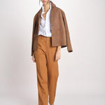 Pantalone over 16P013LI011 P632 CHESTNUT ines de la fressange 