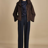 TUX top senza manica con drappeggio F25-141 292 MIDNIGHT oscar 