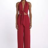 Top con nodo 41352-412 LAMPONE federica tosi 