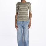 T-shirt MIAS manica 3/4 a righe MIAS51 T1546 STB bellerose 