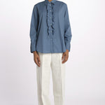 GEMMA camicia con rouches M27D0GEMMAT0278 U562 massimo alba 
