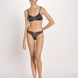 bralette in satin TORI L2611910 BLACK 900 love stories 