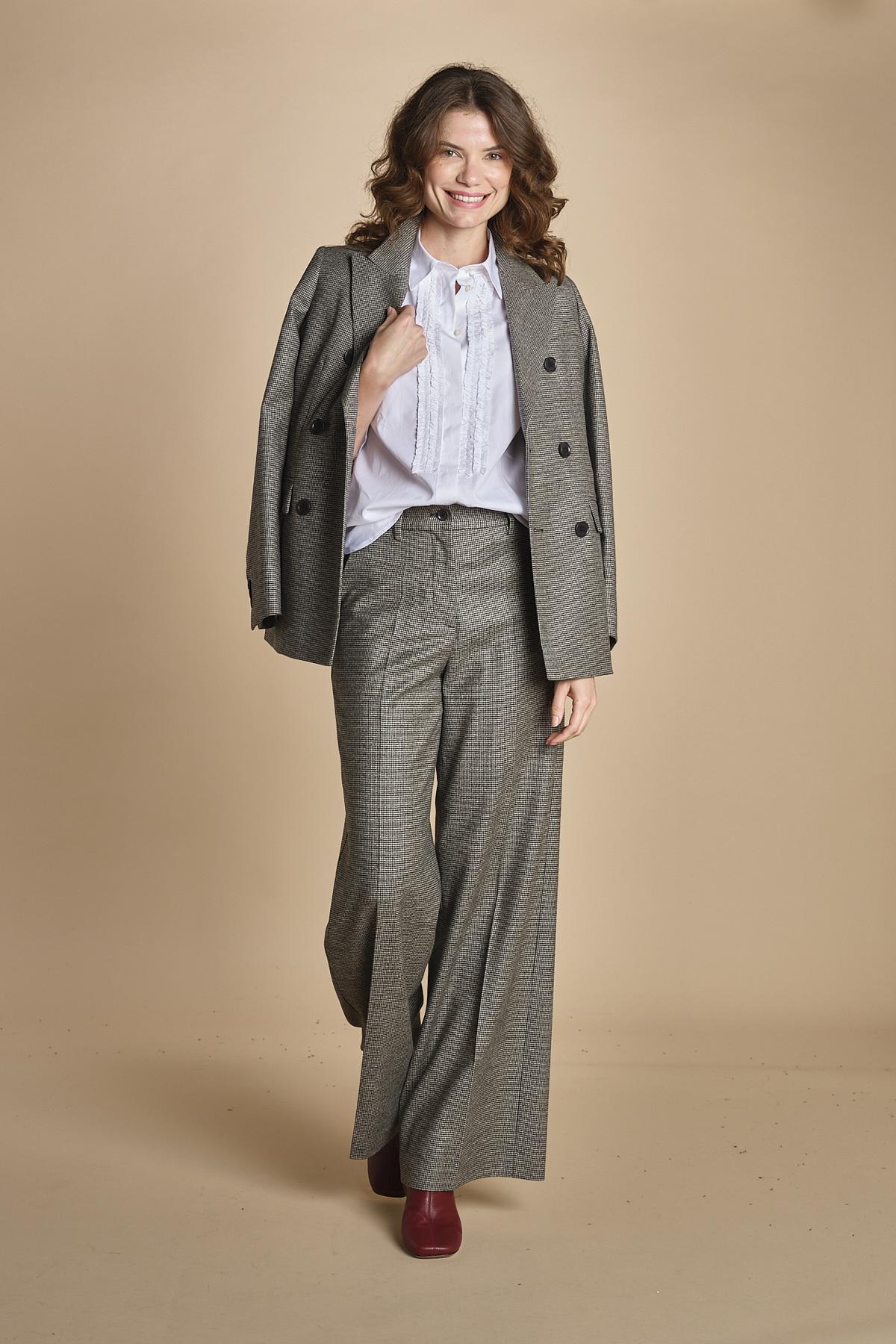 camicia con rouches 5434 07072 aspesi 