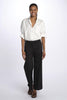Pantalone MELODIA cropped risvolto