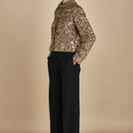 giacca corta in paillettes L0245265 M301 n21 