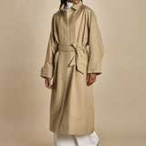 trench oversize con tasche OVERSIZED TRENCH E20FM04 NS91 CAMEL martin grant 