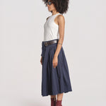 gonna con cucitura ANDREA SKIRT 002 NAVY sea ny 