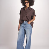 camicia uomo CHE0891BOBBIE MARRON FONCE MAR0326S soeur 