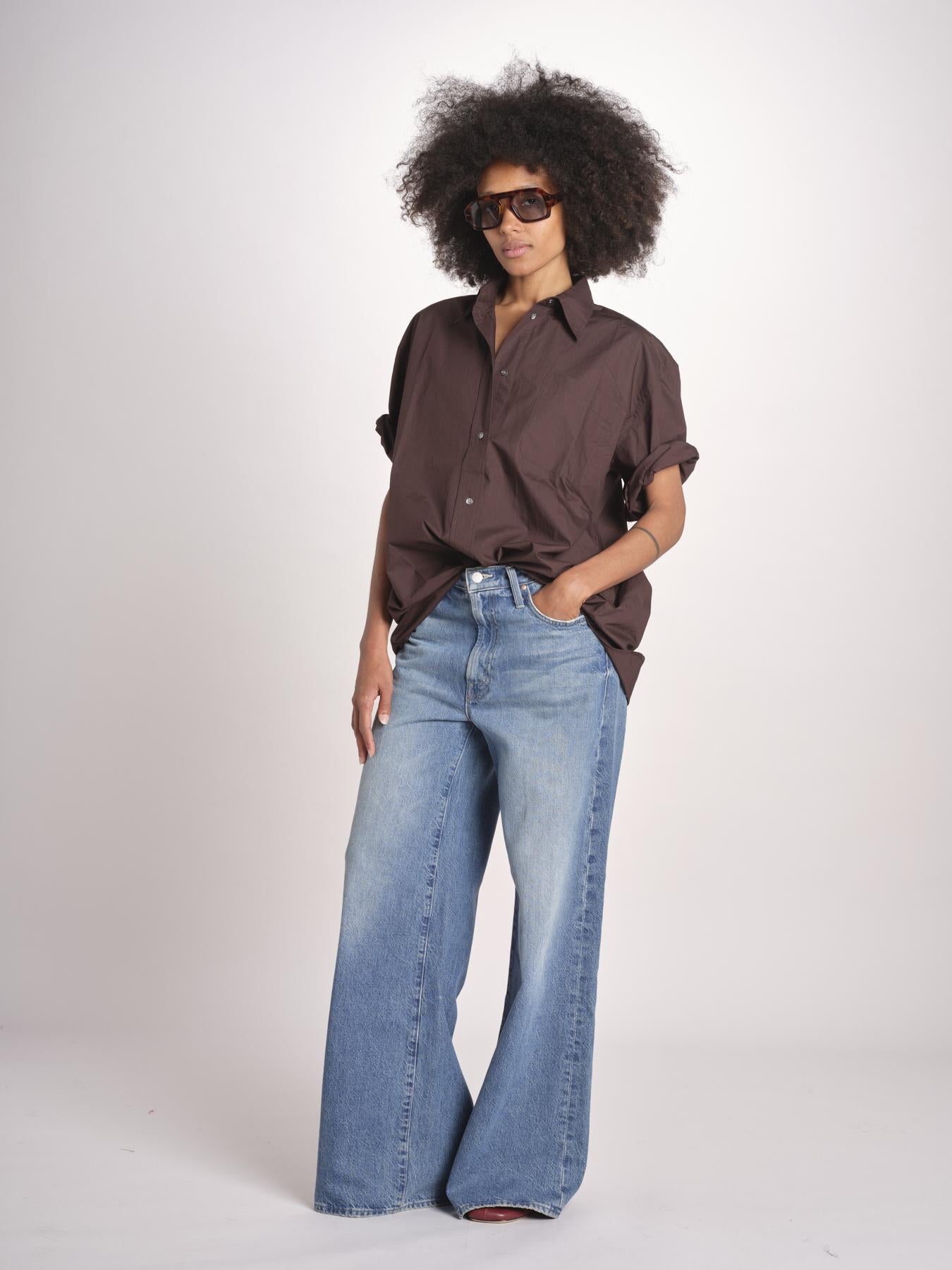 camicia uomo CHE0891BOBBIE MARRON FONCE MAR0326S soeur 