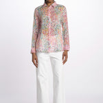 Camicia PETALE MULTICO SA2525 5H terre rouge 