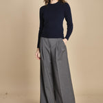 girocollo basic MIL46 25030 BLU milaura 