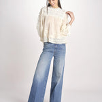 camicia in pizzo 084 CREAM sea ny 