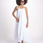 abito con arriccio PAOLABLATU BLANC laraethnics 