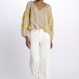 benaras soleil BE22293ABEIGE YELLOW