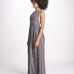 tuta con treccia ESTIA TONE GREY christianzen 