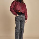 bomber corto BMMAN202F5 BURGUNDY bombers original 