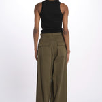 Pantalone lungo NEBBIE 2515131121600 002VERDEKAKI weekend maxmara 